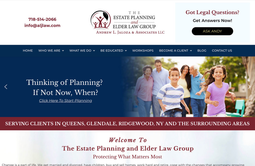 ALJ Law Website