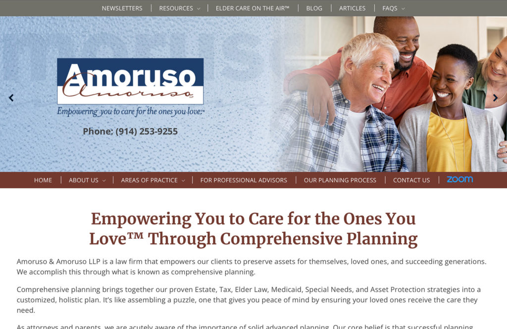 Amoruso & Amoruso Website