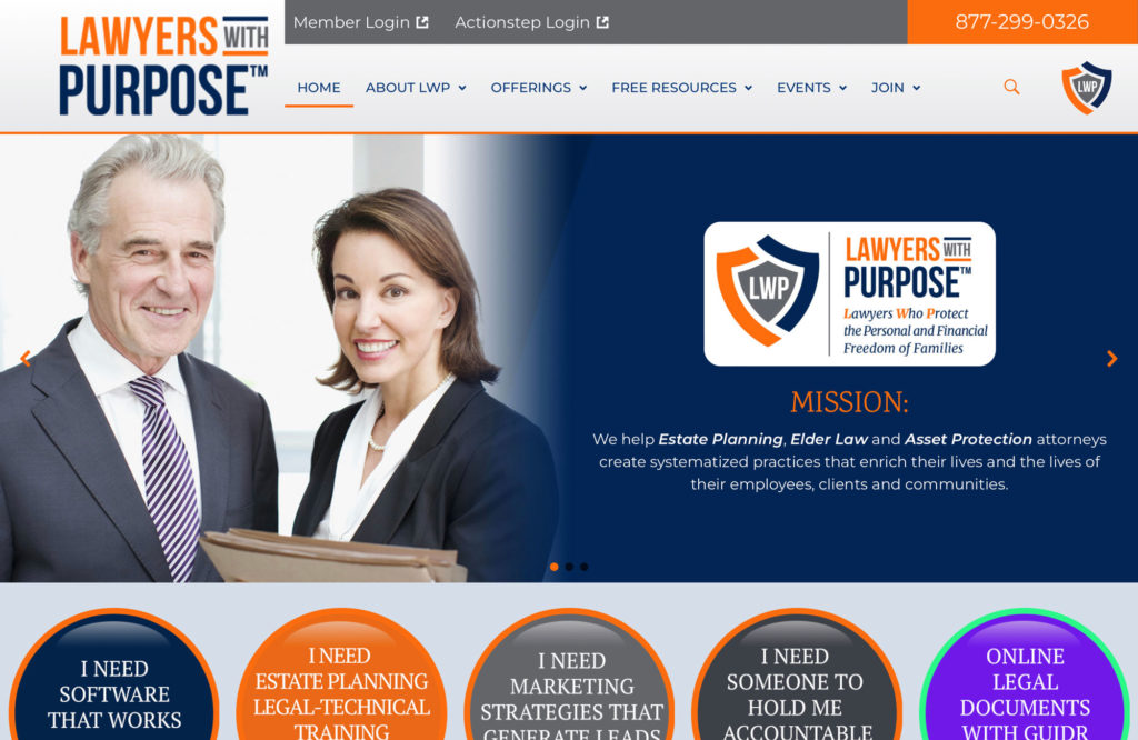 Lawyers With Purpose Website
